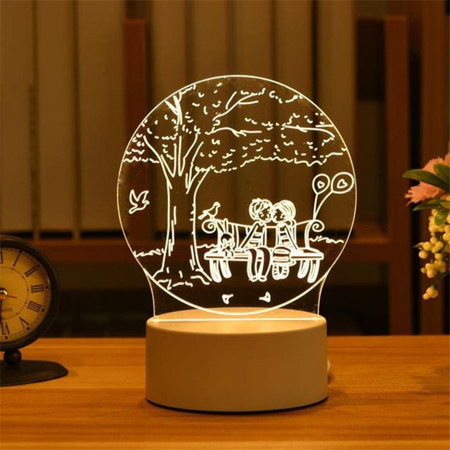 Acrylic Led Night Light