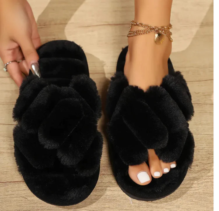 Fluffy Comfort Women's Non-Slip Slippers